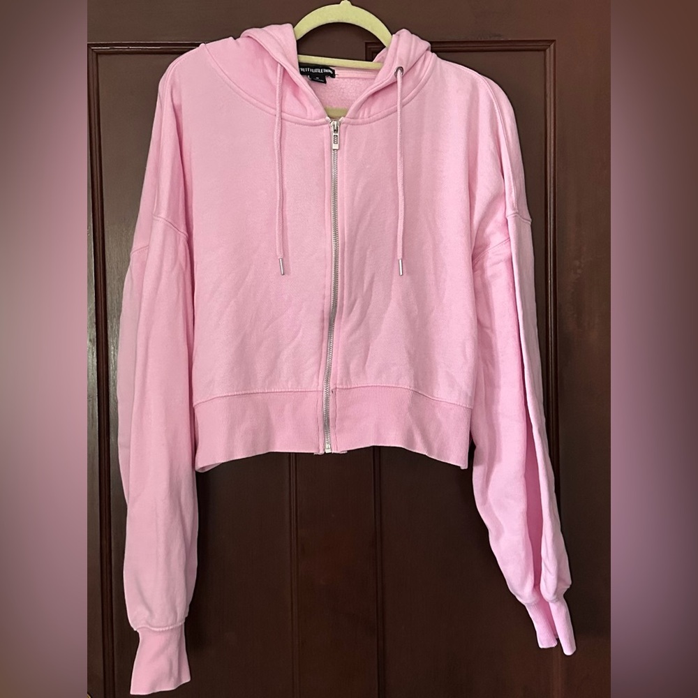 PrettyLittleThing Light Pink Hoodie